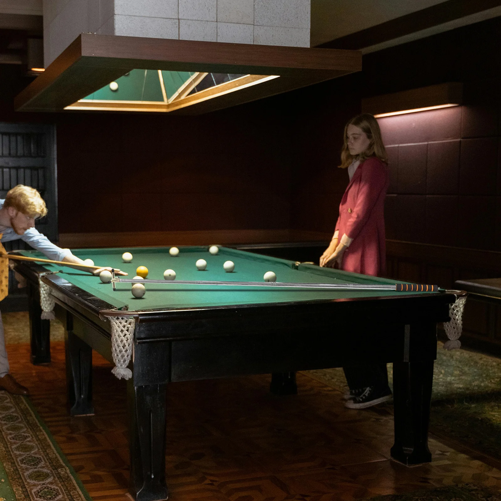 الفولاذ المقاوم للصدأ تجمع جديلة عصا انفصال جسر رئيس قابل للتعديل طول البلياردو جديلة العصي لعبة طاولة بلياردو