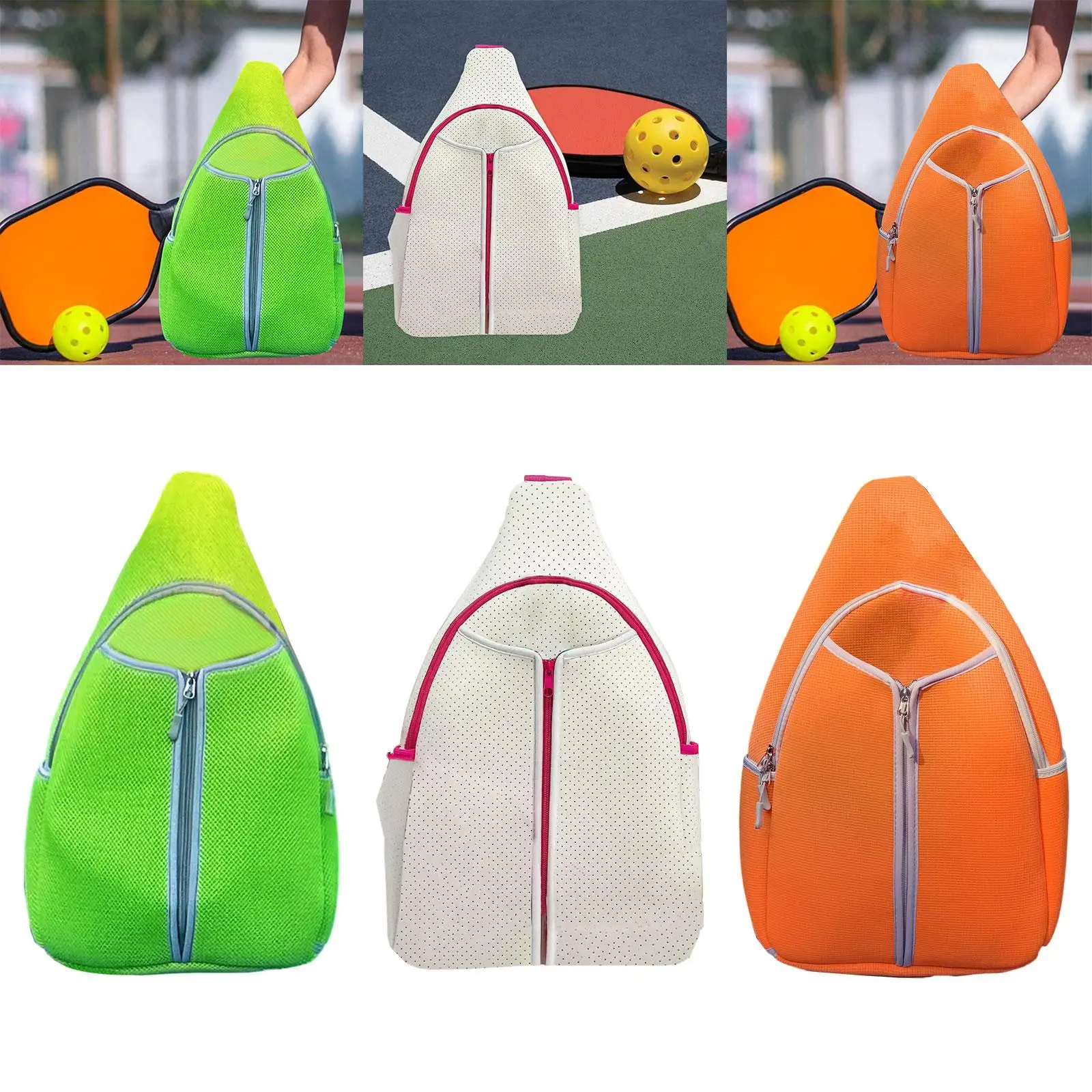 

Pickleball Bag with Adjustable Shoulder Strap Outdoor Sports Bag Physical