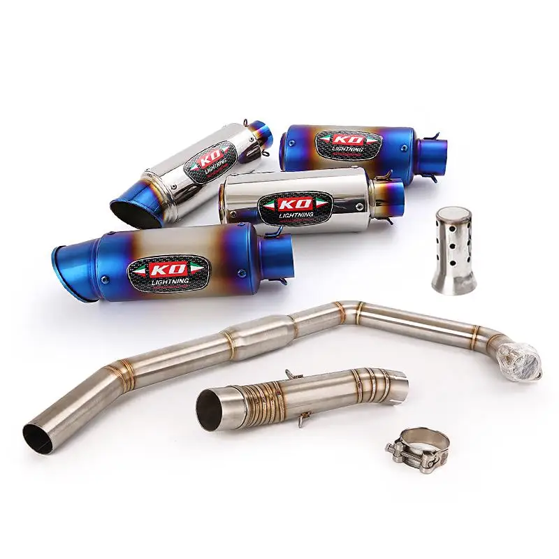 

Exhaust System For Honda CBR300 CB300F Until 2017 Motorcycle Escape Muffler Front Mid Pipe Stainles Steel Header Tube DB Killer