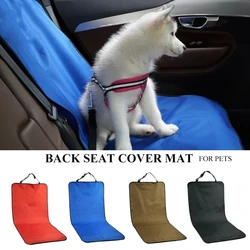 Car Pet Back Seat Pet Cover Protector Waterproof Mat Rear Safety Car Travel Accessories for Pet Dog Cat Pet Carrier Supplies