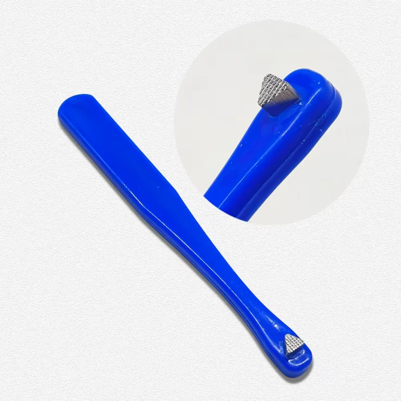 Plastic Handle Lab Orthodontics Band Seater Pusher Elevator Lab Ring Push Lift Autoclavable Blue Tool