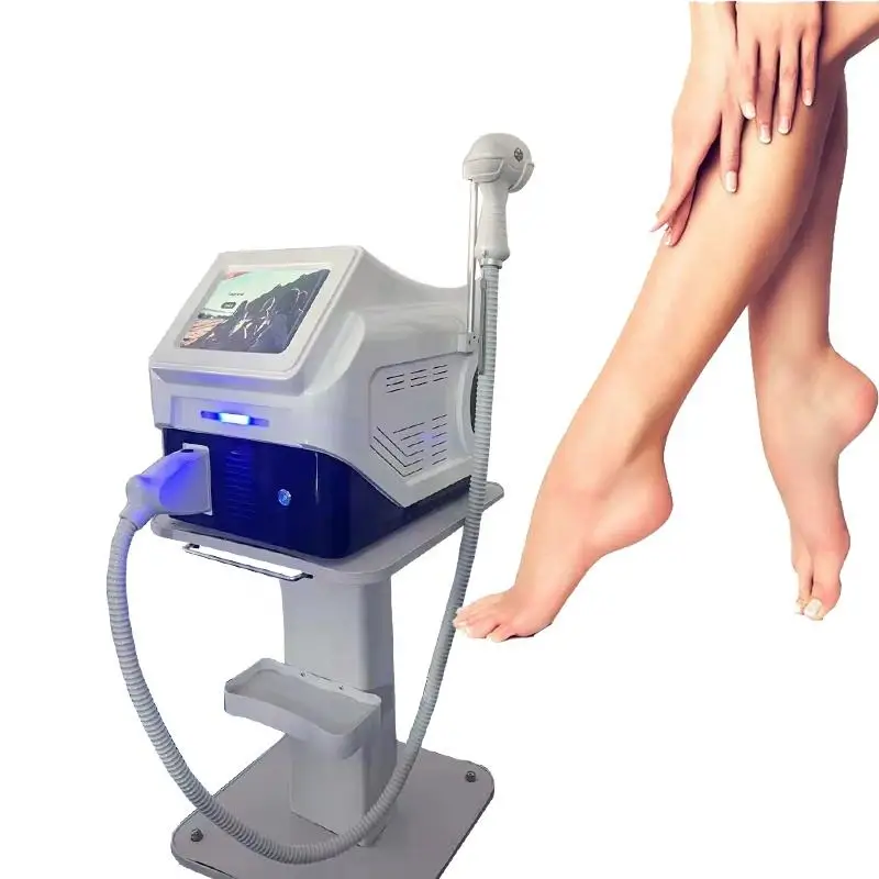 Portable Profesional 808nmLaser Epilator Diode Remove Hair Permanent Painless Hair Removal Device Beauty  Equipment For Salon