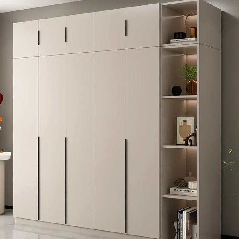 Shelf Space Saving Wardrobe Large Wood Storage Closet Storage Hotel Wardrobe Bedroom Systems Szafa Na Ubrania Furnitures