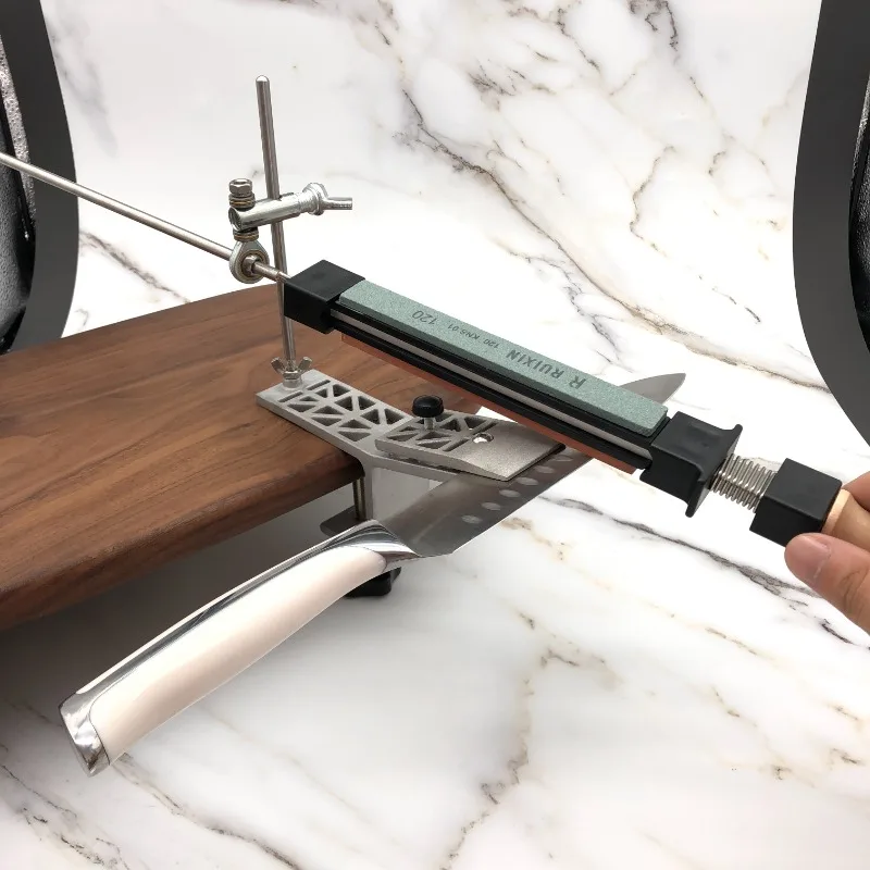 Açı Sabit Bıçak Bileyici Profesyonel Bileme Taşı Mutfak Taşlama Sistemi Honlama Elmas Öğütücü Doğrama Aracı Sıcak Satış