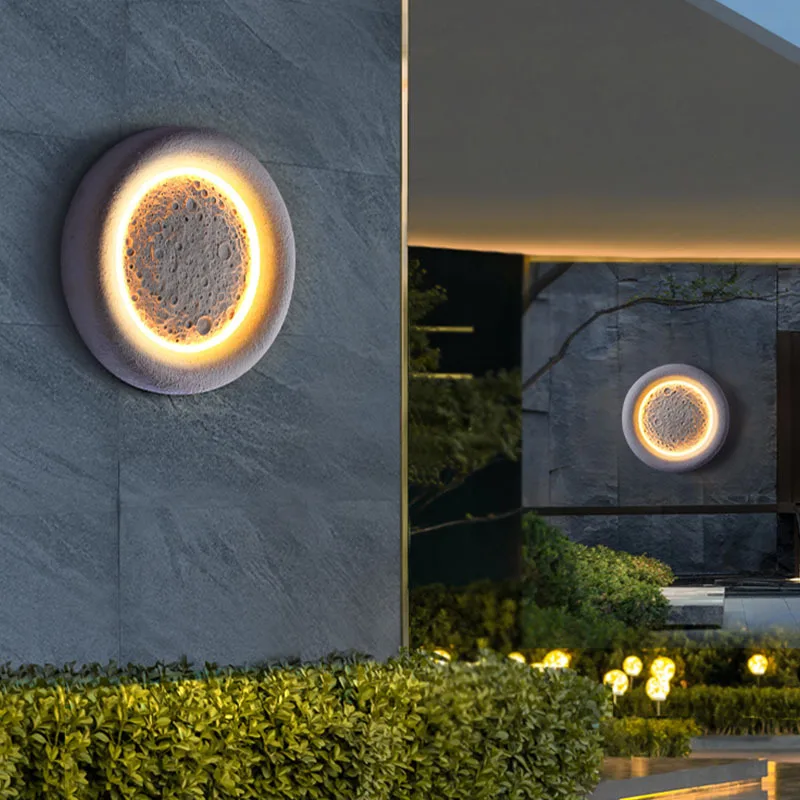 Imagem -02 - Led Moon Scene Teto Light Honeycomb Large Board Lamp Gesso Luz de Teto Iluminação Integrada Home Material Decoração