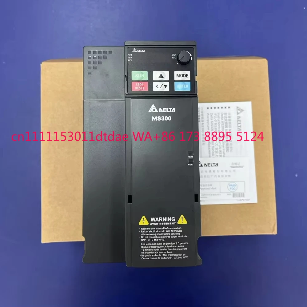 VFD MS300 Series Inverter for VFD17AMS43ANSAA 10HP 7.5kW 480V 17A Variable Frequency Drive AC Motor Speed Controller