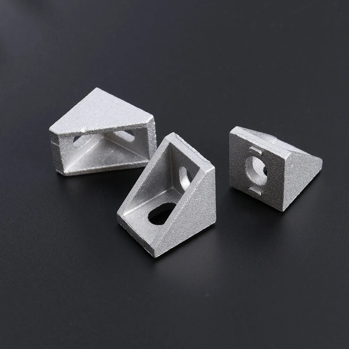 

20pcs Aluminum Alloy Corner Brackets for 20 Series Extrusion 3D Printer CNC Robotics Stronger Than 2020 2028 Hardware