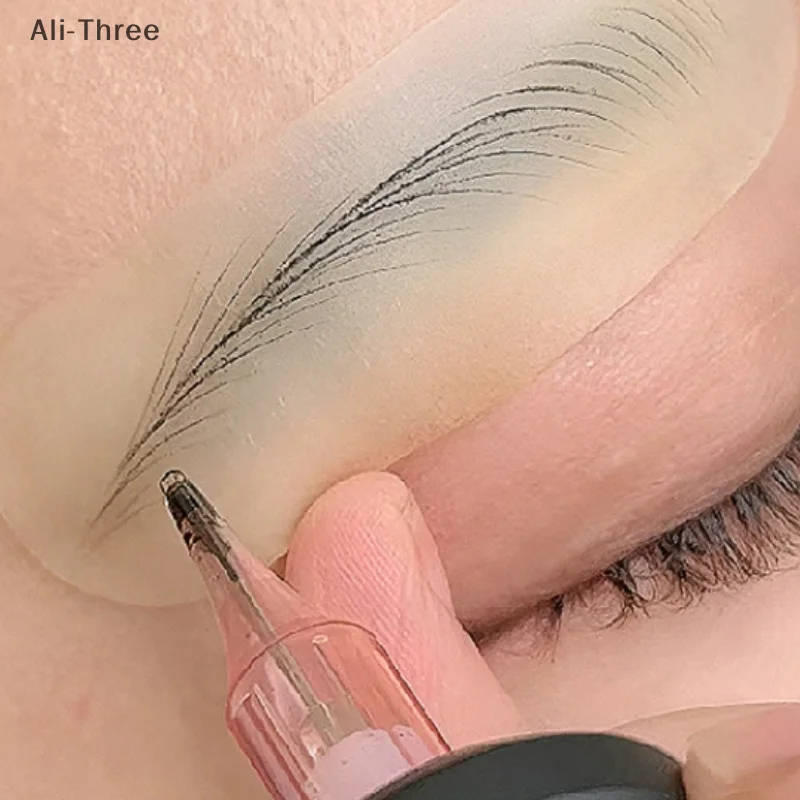 

Permanent Eyebrow Practice Skin Makeup Tattoo Teacher Practical Sticker Beginner Adhesive Eyebrow Practice Tool