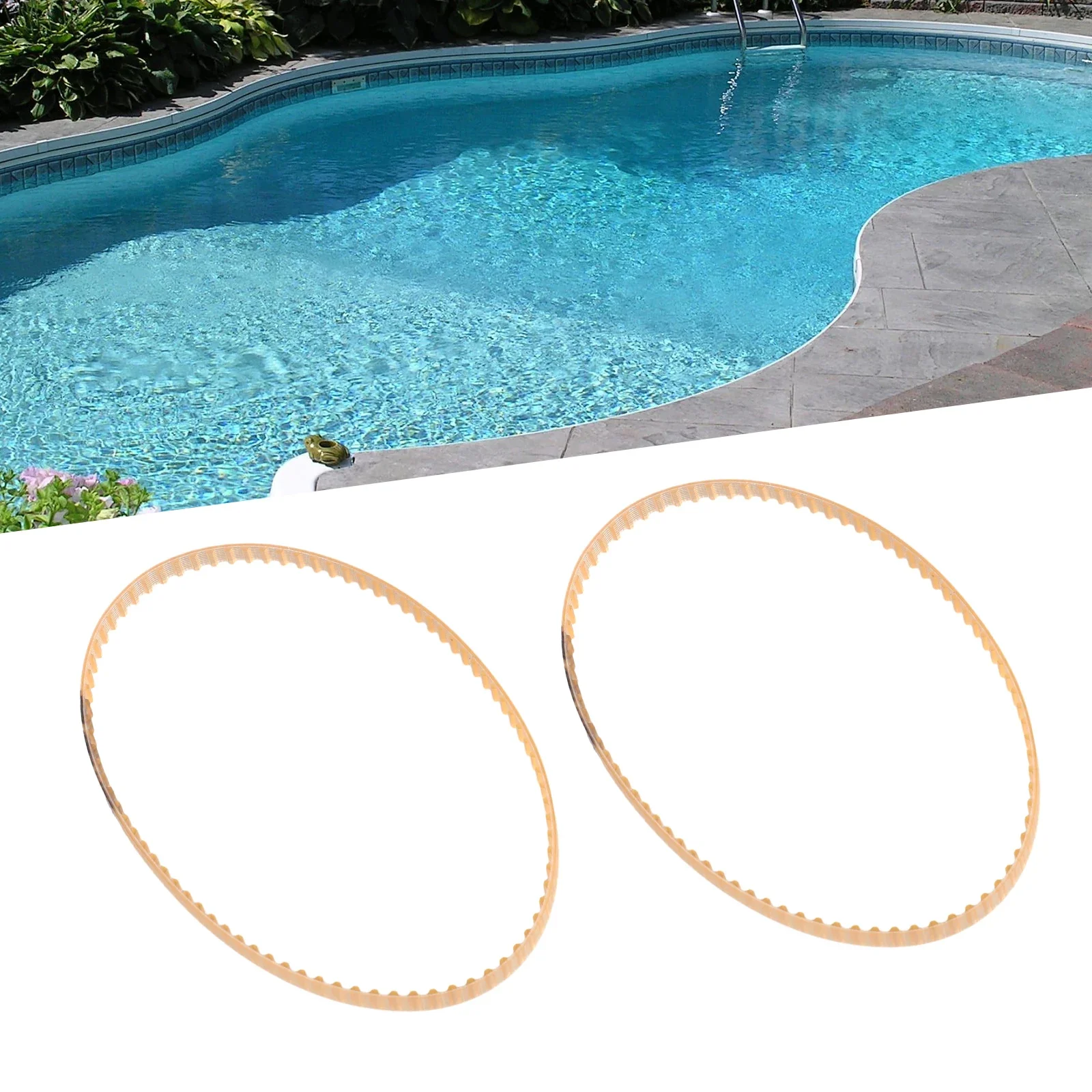 Drive Belt Replacement 2 Pack 83 Teeth For Pool Cleaners Including 3302 A3302PK T2 T4 Junior Classic Turbo Models