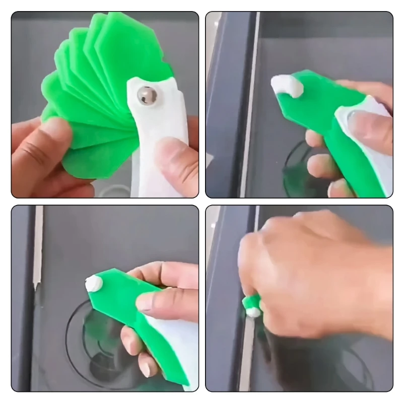 9 in 1 Silicone Seam Tool Upgraded Silicone Caulking Tool for Bathroom Reusable Caulk Applicators Finishing Tool