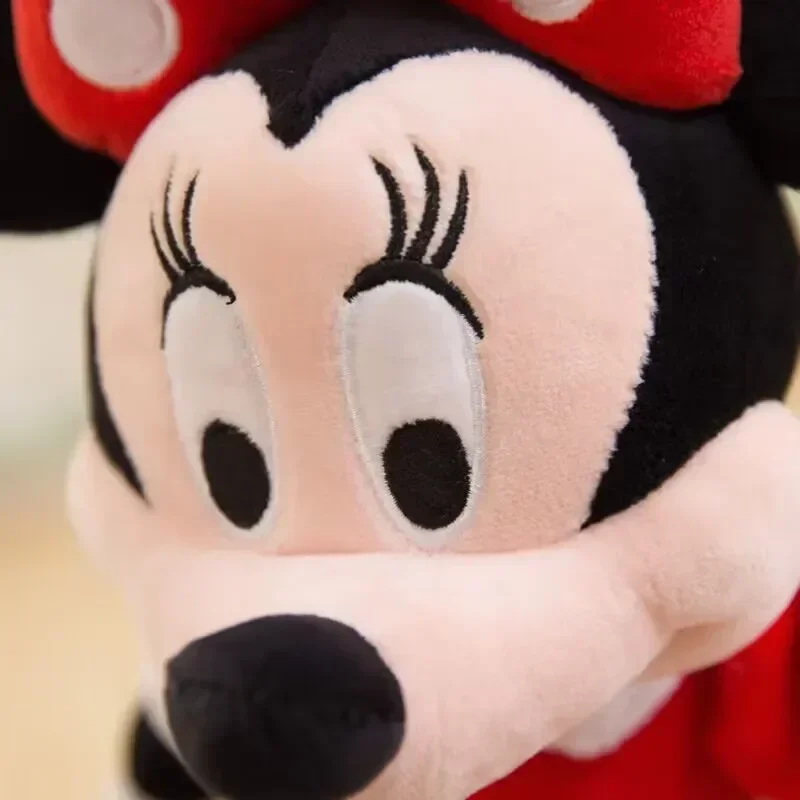 Linda y súper linda muñeca de Mickey, muñeca de pareja de Minnie, juguete de peluche de Mickey Mouse, muñeca de tela, regalo de cumpleaños para niños
