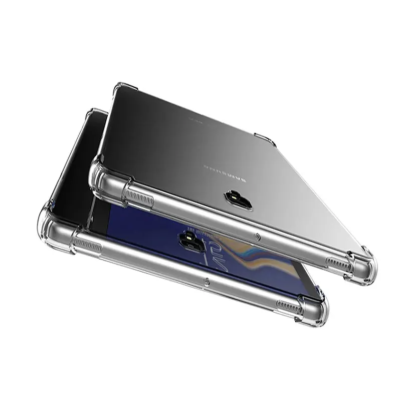 For Samsung Galaxy Tab S4 10.5" 2018 Clear Tablet Protective Case SM-T830 T835 T837A Soft TPU Silicone Shockproof Airbags Cover view 5