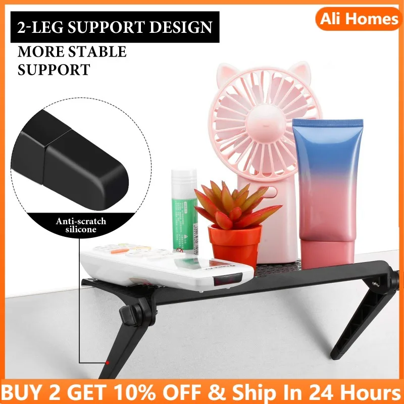 Multifunctional Storage Shelves TV Converter Rack Adjustable Screen Top Shelf Office Computer Monitor Stand Sundries Organizer