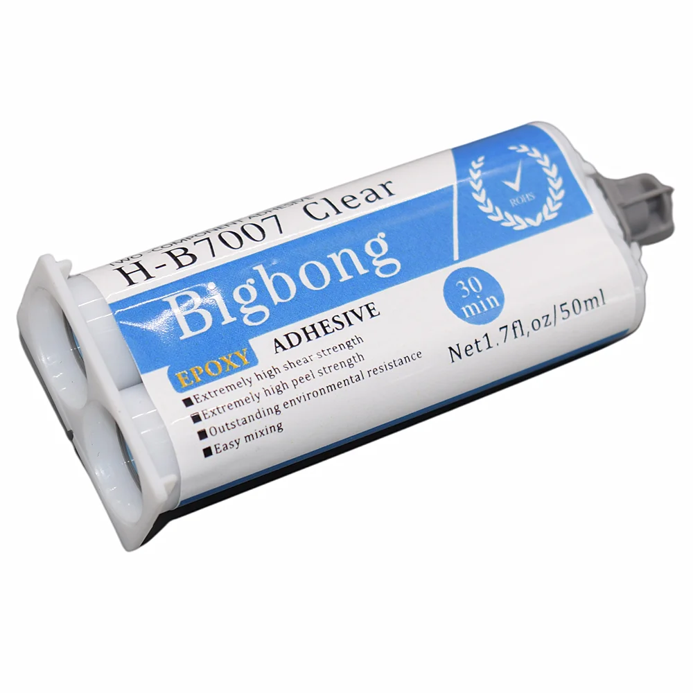 Klares Epoxidharz 1:1 Klebstoffe 50ml Strukturklebstoffe Starke AB-Kleber zum Verkleben von Holz, Metall, Kunststoff, Glas, Keramik, Beton – Detail 3
