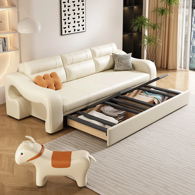 Cat scratching skin, sofa bed, dual-use, integrated, foldable, double, small apartment, living room, bedroom, multi-function