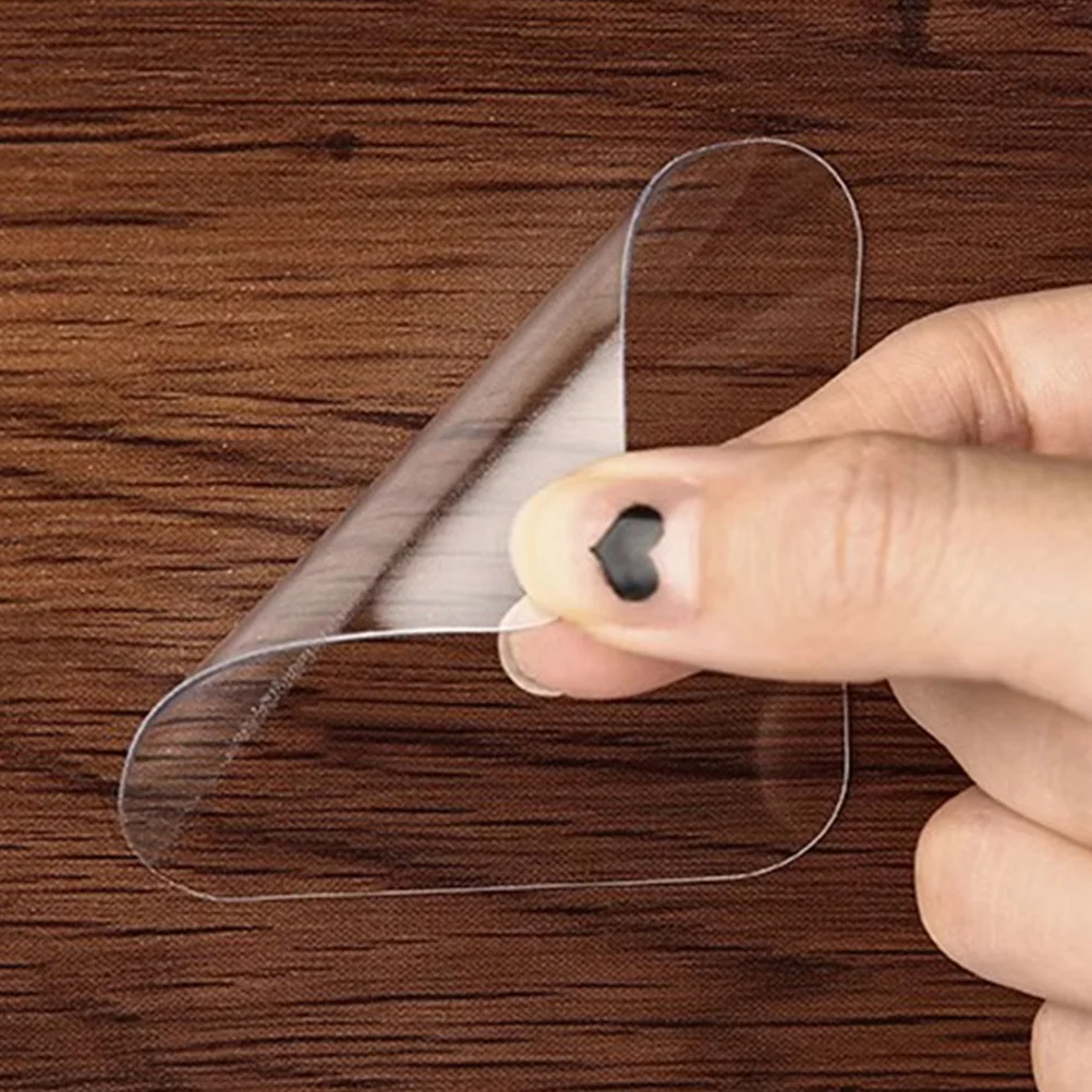 150 قطعة شريط لاصق على الوجهين واضح Traceless للتعليق على الحائط الملصقات الحرف بالونات سكرابوكينغ القابلة للإزالة #4