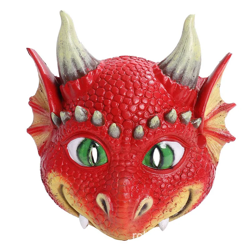 Hot Dragon Cosplay Mask Wing Kid Anime costumi di Halloween Boy Girl Dress Up accessori Party Stage gioco di ruolo Suit Fancy Outfits