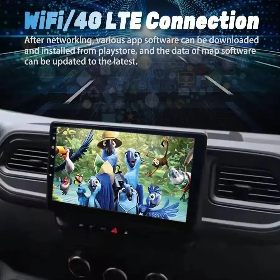 Yes Wireless Carplay Android 14 Navi Wifi 4G GPS AHD HD Reversing Video For Renault Master Nissan NV400 Opel Movano 2 2019-2023