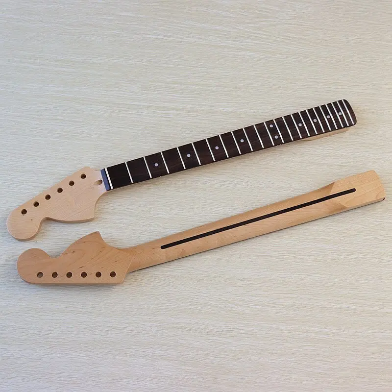 ST22 Fret 6-string Left-hand Neck Big Head Backhand Handle, Plus Maple Rose Wood Fretboard Electric Guitar Modified Instrument
