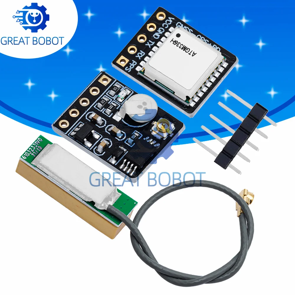 BS GPS+BDS Beidou dual-mode module, flight control satellite positioning navigator, ATGM336H replacement, for NEO-M8N