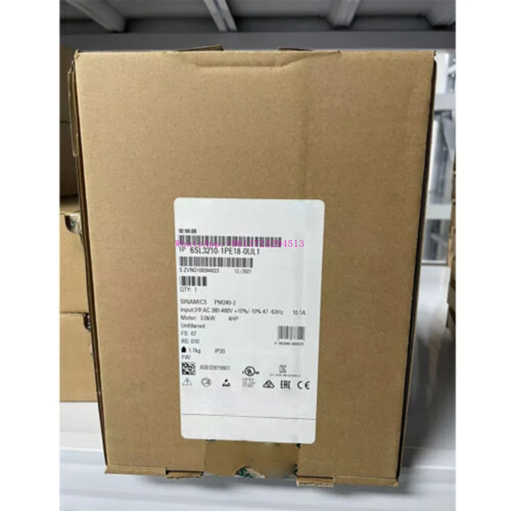 

New for Siemens 6SL3210-1PE18-0UL1 6SL3 210-1PE18-0UL1 Power Module in Box