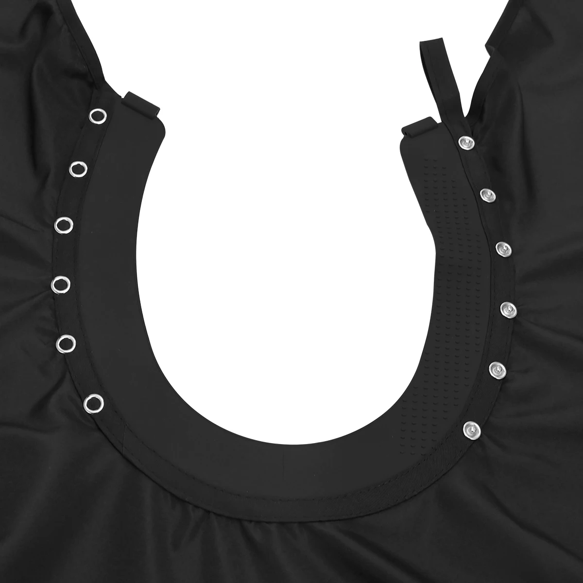 Salon Hairdressing Silicone Collar Buckle Barber Professional Apron Barber Capes Waterproof Barber Cloth Coat Barbershop Tools