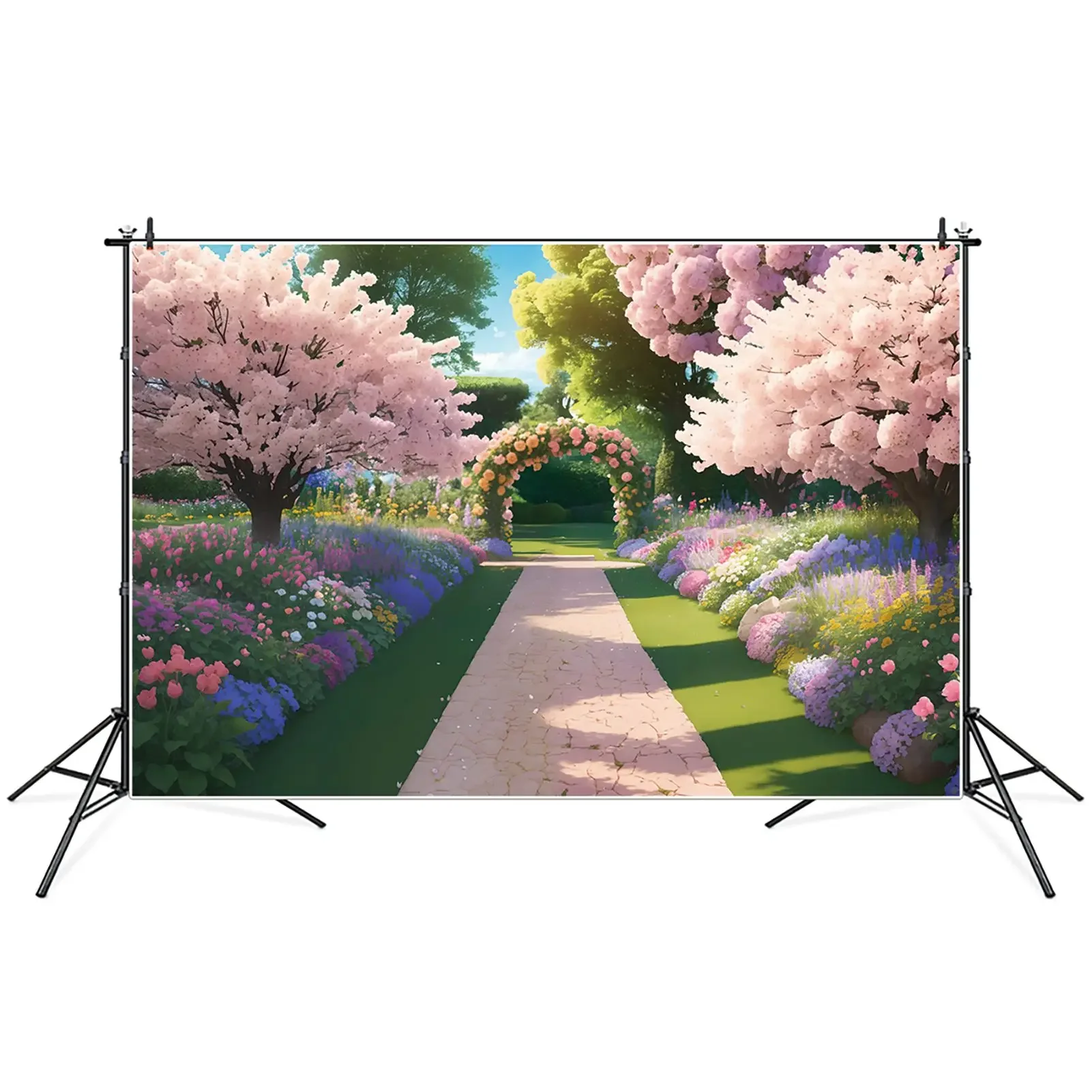 خلفيات مخصصة للتصوير الفوتوغرافي الأزهار ، خلفيات التصوير الفوتوغرافي ، الزهور والأوراق ، كشك صور الأطفال ، ديكور الزفاف