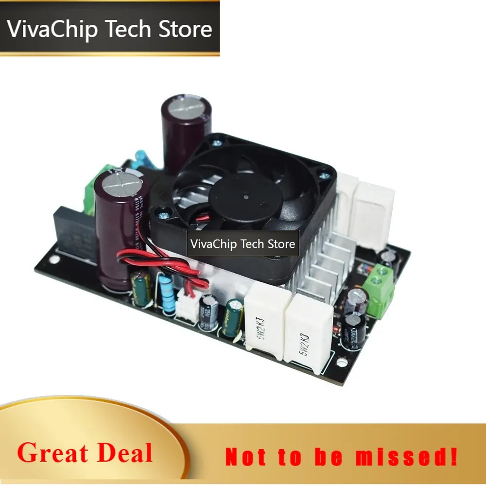VivaCTHIFI Power Original IRS2092 1000W Digital Power Amplifier Board Class D Subwoofer Full Frequency Amp Board With FAN