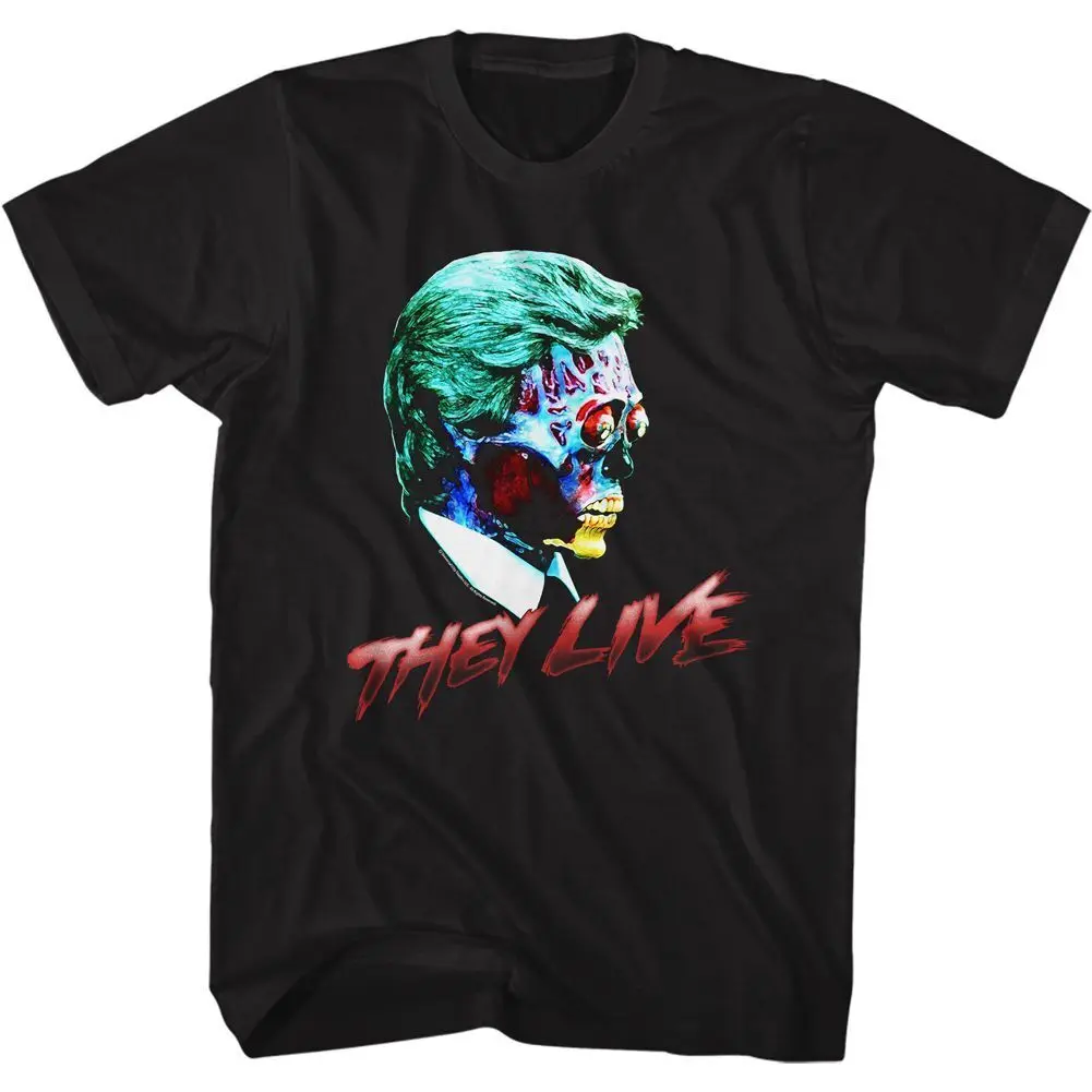 

They Live Alien Headshot Movie Shirt