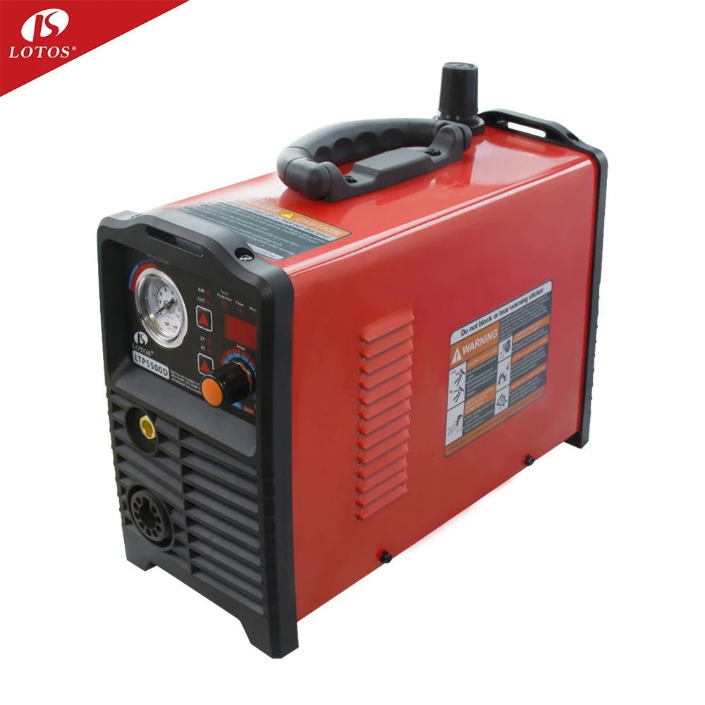 New Version Lotos LTP5500D 110v/220v  50amp  air Metal   Igbt Plasma 3in1 Cut 50 Plasma Cutting Machine