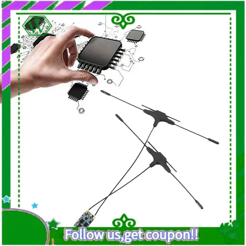 

Reliable-900Mhz 2.4Ghz RX Receiver ELRS RX Dual Band Gemini Receiver Expresslrs RX For RC FPV Racing Long Range Drone 80*1/120*1