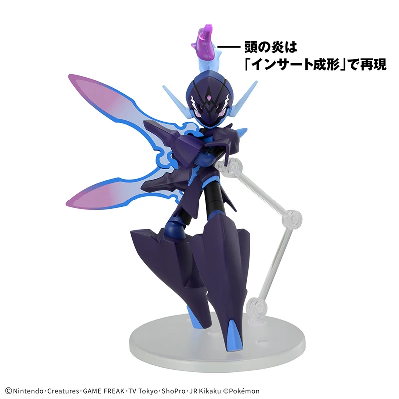 BANDAI Original Pokemon Animation périphérique jouets Ceruledge assemblage mobile Anime Action modèle figurines Collection