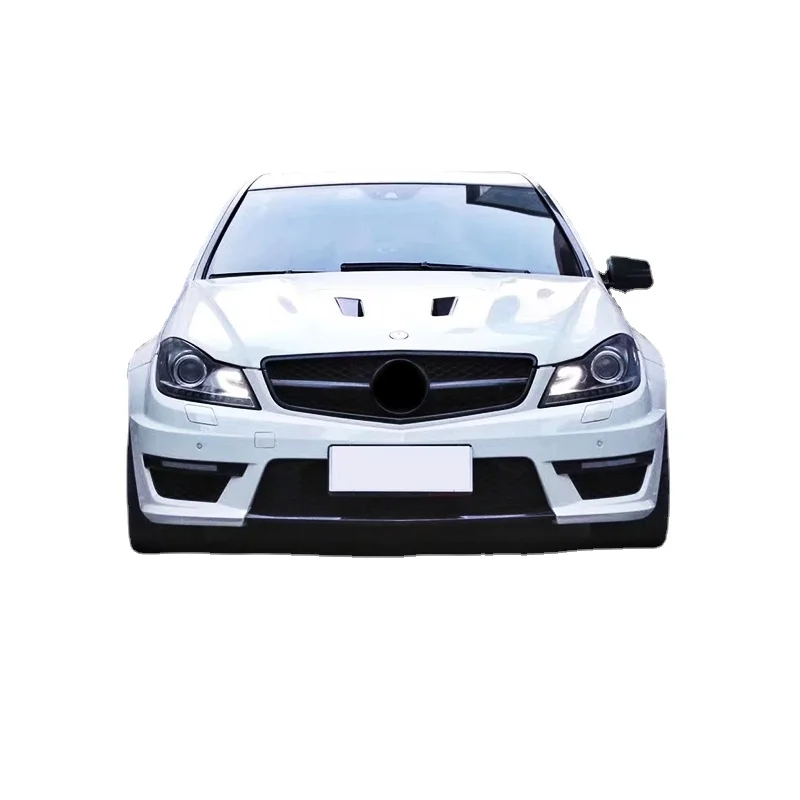 For Mercedes-Ben W204 Body Kit Change To C63 Amg Car Body Kit