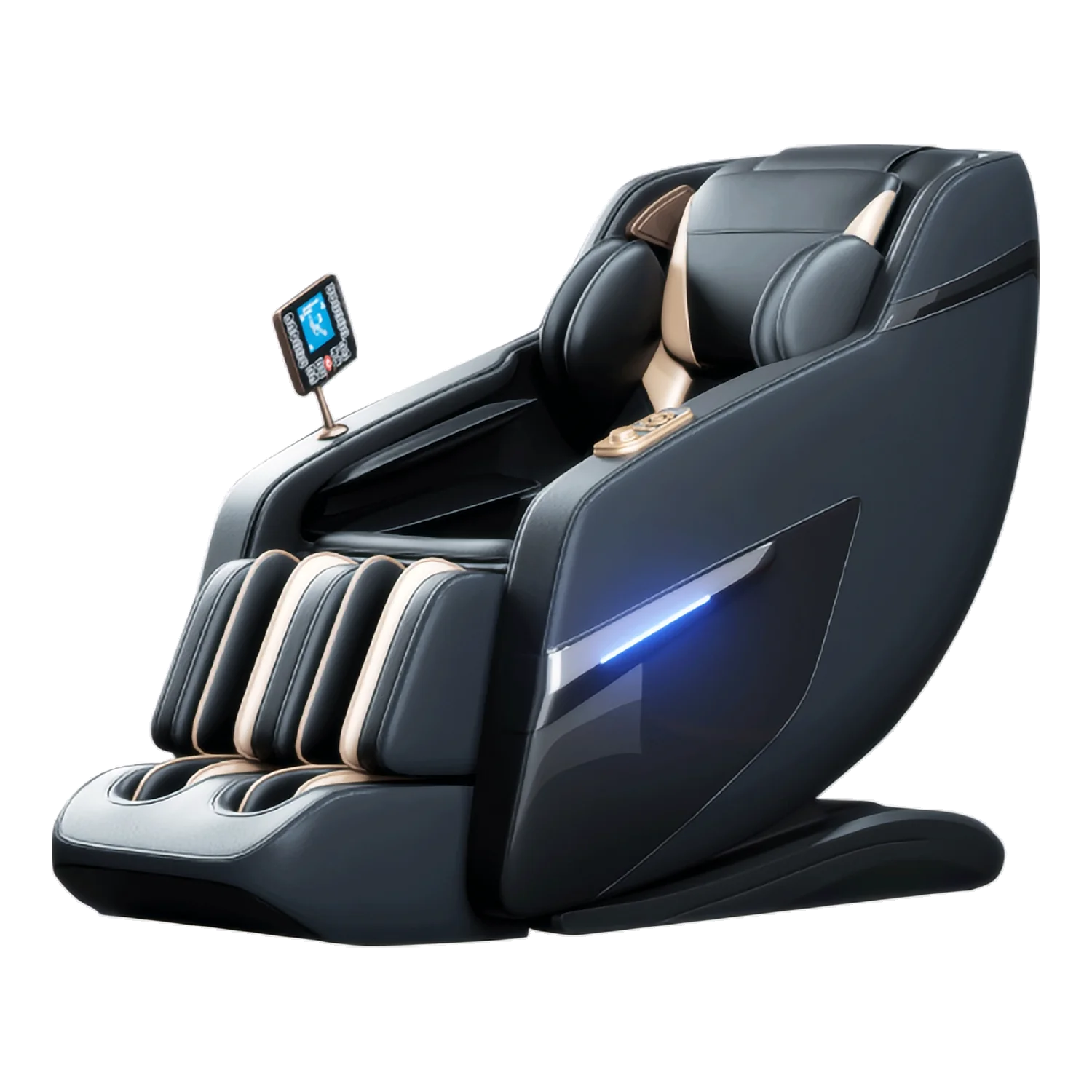 massage chair 3-year warranty for fast shipping  Luxury Heating Massage Head Touch screen Intelligent Full body Kneading massage