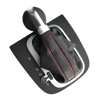 Přenosná řadicí páka LHD DSG s koženým krytem pro VW Golf 6 MK6 GTI GLI Scirocco 16D713203A 10 nejlepší prodej řadicí páka mk6 gti dsg - №2