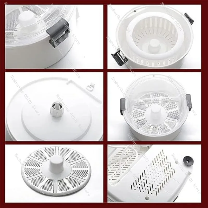 Electric Potato Peeler for European Market, Automatic Vegetable Peeler Dehydrator Food Processor