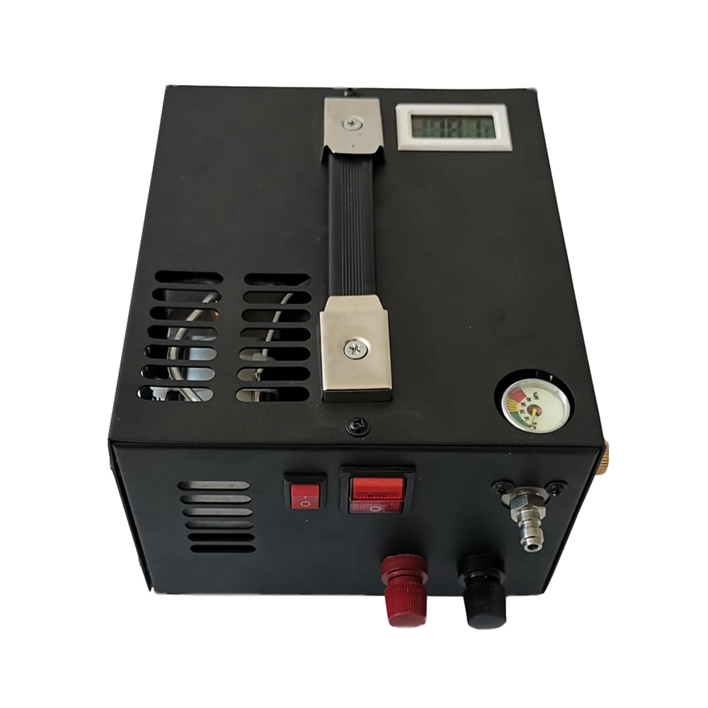 Simple Model 12V Portable 4500 PSI Air Compressor High Pressure PCP Pump With Converter and Filter view 4