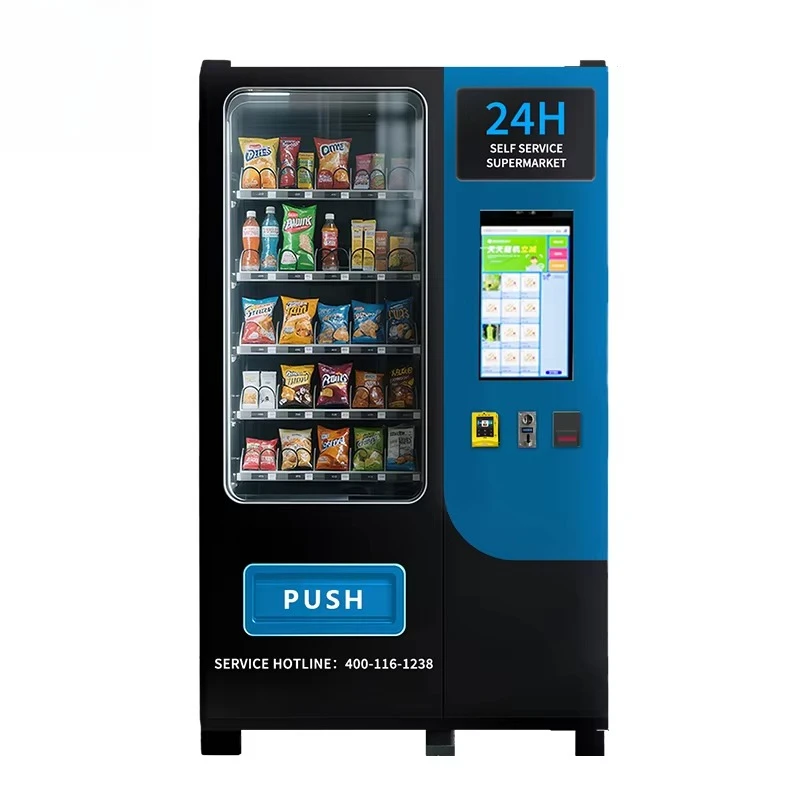 

Custom Best Selling Compact Machine for Cafes With Cashless Payment System Snack Vending Machine