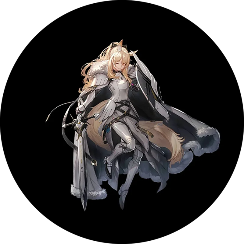 Circle Phone Socket Popping A-Arknights Ultra Lightweight Foldable Stand Suitable For Travel And Suitable For All Types Of Phone