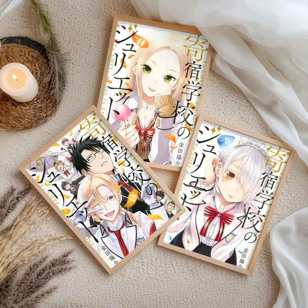 B-Boarding School Juliet Poster Stickers Self-Adhesive Painting Mural Decor Wall Decals for Bedroom Living Room Home HD Gift