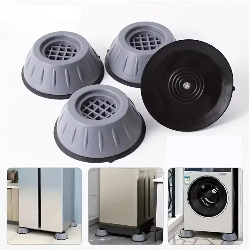 2/6/8/16Pcs Anti Vibration Feet Pads Rubber Mat Slipstop Silent Universal Washing Machine Refrigerator Support Dampers Stand