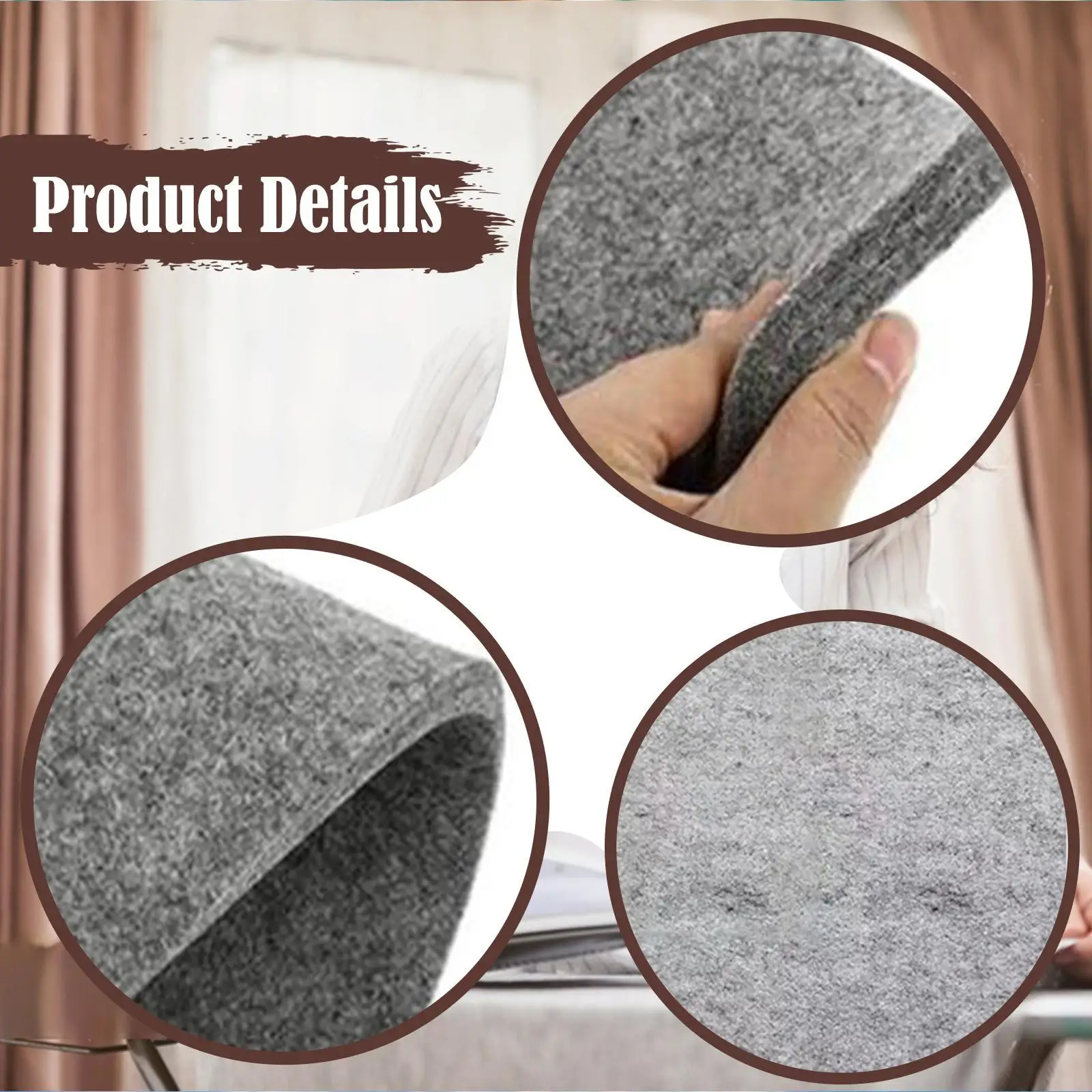 Pressing Mat Multipurpose Portable Accessory Felted Ironing Mat Ironing Pad for Dorm Apartment Patchwork Countertop Sewing