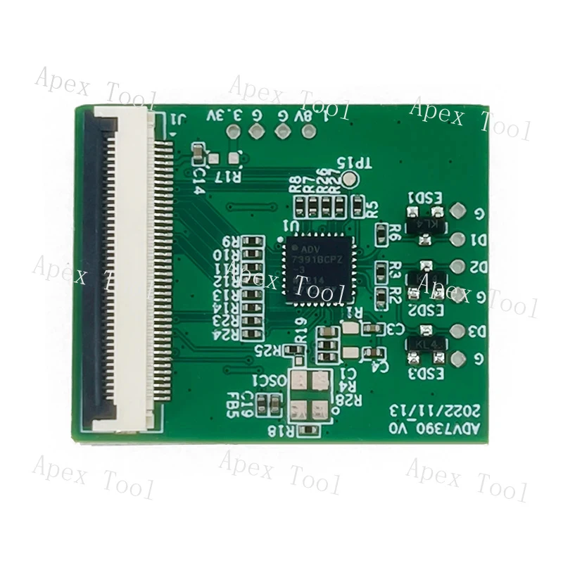ADV7390 ADV7391 Low-Power 10-Bit SD/HD Video Encoder Bt656 To Cvbs Development Board