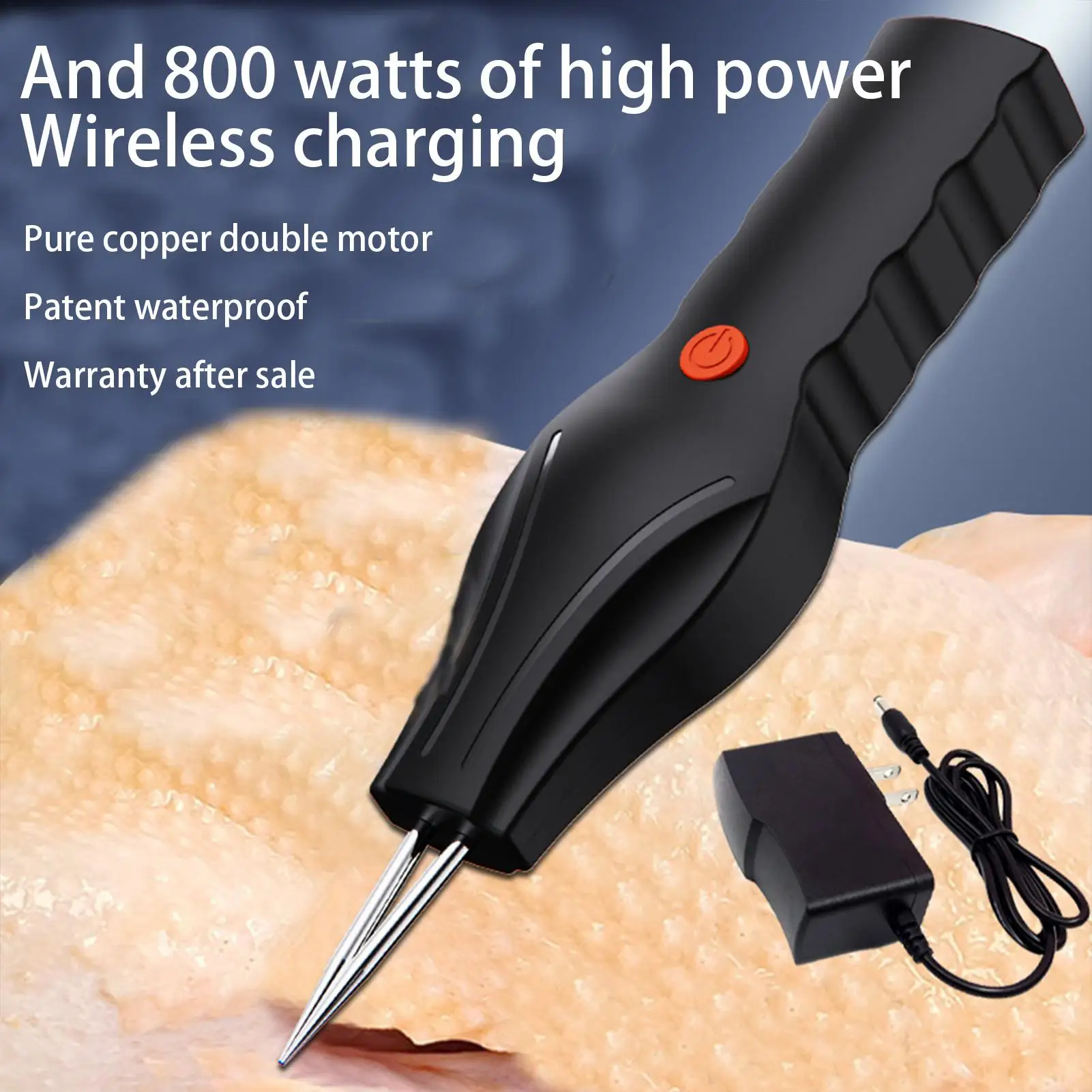 USB Electric Chicken Plucker Handheld Hair Plucker Quick Hair Removal Machine Electric Feathers Removal Processing Equipment