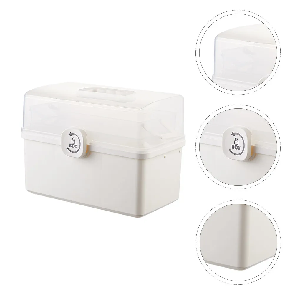 1pcs-large-aid-box-portable-medicine-organizer-transparent-cover-for-family-emergency-storage-outdoor-travel