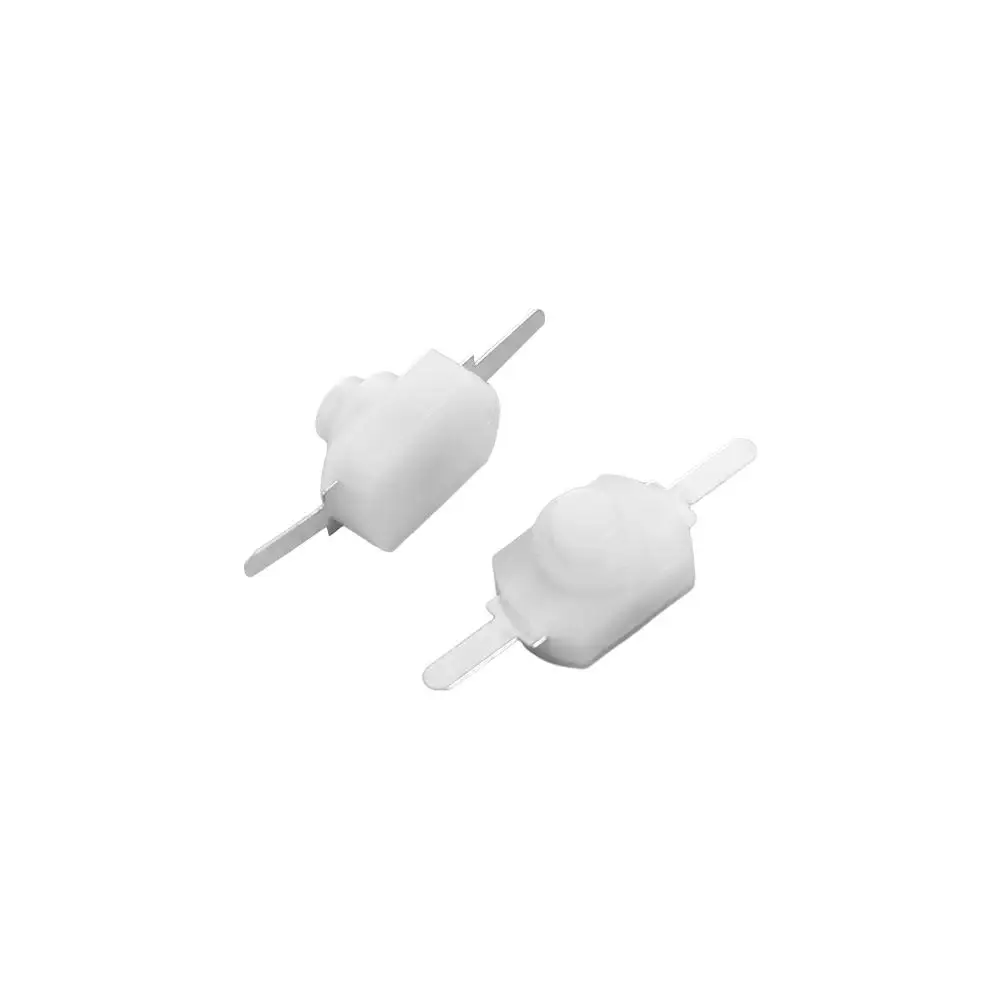 2Pins Self Locking Mini Push Button for Electric Torch Push-Button Switch Button Switch Torch Control Switch On Off Swtich