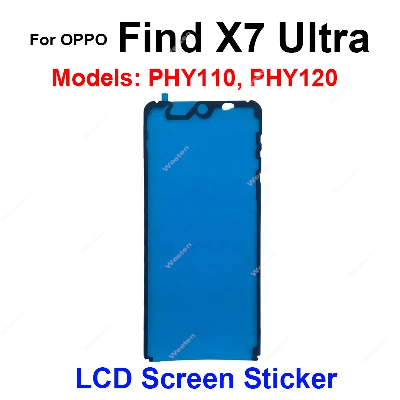 شاشة LCD لاصقة ملصق ل ممن لهم البحث X2 X3 X5 X6 X7 برو لايت نيو الترا الجبهة شاشة LCD ملصق الغراء إصلاح أجزاء
