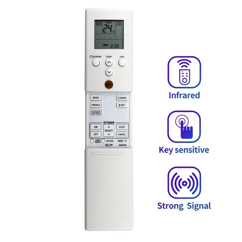 Substituição AR-RET5E Controle Remoto para Ar Condicionado Ak, Controle Remoto AC