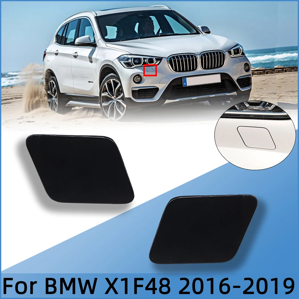 

Car Accessories Headlight Washer Nozzle Cover Sprayer Cap For BMW X1 F48 Ordinary Version 2016-2019 High Quality Spray Paint