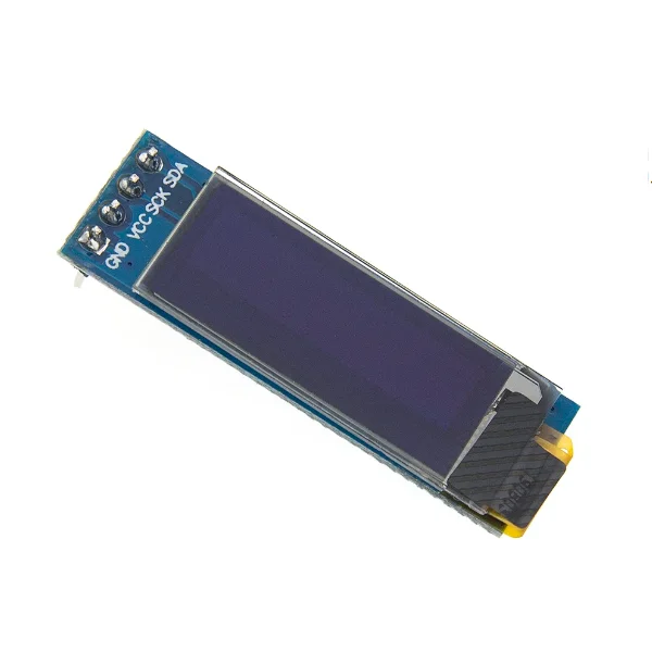 Módulo de exibição LCD OLED LCD IIC 12832 de 0,91 polegadas compatível com 3,3 V-5 V